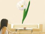 Flowers Wall Sticker (PVC Vinyl, 70 cm x 50 cm) Self Adhesive Sticker - Image 5