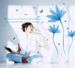 XL8071 Fashion 3D wallpaper for bedroom living room bathroom decoration draw self-adhesive PVC sticker Wall paper stickr - Image 2