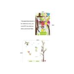 New Design Cute Tree Height Chart Measurement with Bears and Cloud DIY Wall Decal for Nursery Room Wall Sticker - Image 4