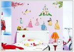 Princess Girl Castle DIY Removable Art Vinyl Wall Stickers Model DF5102 - Image 3
