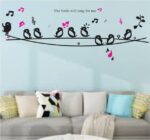 Jm8210 Decals Design 'Cute Singing Birds' Wall Sticker - Image 3