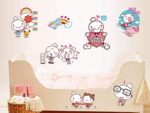 Donglei Friend Kids Room Point Sticker Wallpaper Interior Point Sticker Window/Cafe/Playroom/Wall Decoration Sheet size 50x70 ay7214w - Image 5