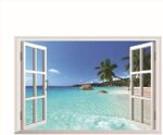 Beach Sea 3D Window Decal WALL STICKER NC010 - Image 2