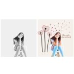 Wall sticker, heart-shaped dandelion, cotton, wall sticker Ay6026 - Image 4