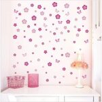 Wall Decor Sticker Flower Removable Art - Image 2