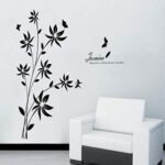 Art Black Butterflies and Hanging Vines Wall Sticker Jm8343 - Image 3