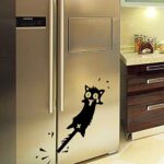 cat wall sticker Carved PVC for home decor Decals Doors/windows decoration Funny car stickers - Image 4