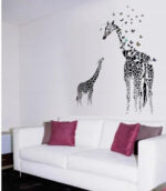 wall sticker "Mom and baby Giraffe SK9067" - Image 3