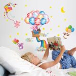 WALLSTICKER/WALL STIKER 50X70-SK7020-CUTE FLYING BALLON - Image 3
