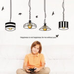 WALLSTICKER/WALL STIKER-JM8381-LITTLE HOPE LAMP - Image 2
