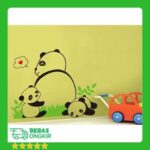 Jm8317 Panda Happy baby Pattern Removable Wall Stickers Decal Kids Home Decor USA - Image 10