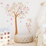 JM7250AB Owl Tree Wall Stickers for Kids Rooms 2pcs=1set Large Home Decor - Image 4