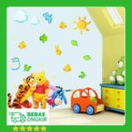 POOH FOREVER FRIENDS WALLSTICKER WAL STIKER DINDING size 50x70 ay7034 - Image 2