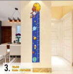 Height Chart Wall Sticker Wall Hanging Measuring Growth Chart Wall Sticker for Boys Girls, Educational Wall - Image 3