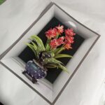 3D Aweosome flower Chinese Style Flower Classical Vase Wall Sticker - Image 12