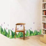 SECU-STAR Green Plant Wall Paper Bedroom Living Room Cabinet Wallpaper Aisle Shop Glass Window Door Cabinet Decoration Wall Sticker - Image 4