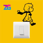 Zecor Gallery Lost Hero Switch Board Wall Sticker for Kitchen Tiles board - Image 4