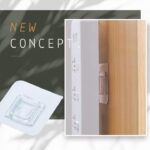 Double Sided Hooks Adhesive Wall Hooks for Hanging - Transparent  hrfrclv1f-1 - Image 3