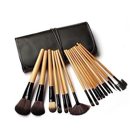 48ad535c0161f833427a49e232c79db4 18 makeup bursh set - Image 1