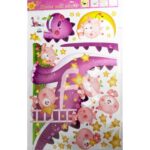 XL8130 PURPLE DINO BOY WALLSTICKER WALL STICKER ANIMAL WALL STICKER - Image 5