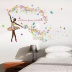 HM92010 Flower Fairy Wall Sticker