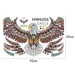 New Style Eagle Decoration Mural Cool Library Office Restaurant Wall Stickers [SK9154] - Image 10