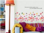 AY870 Little flowers Kids vinyl wall sticker for kids rooms home decor decals adesivos de parede stickers - Image 7