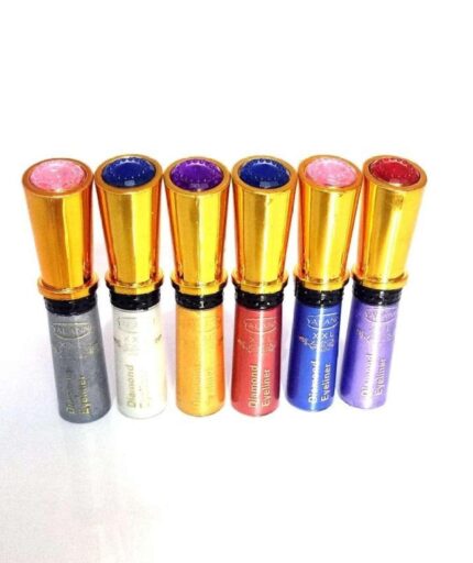 DIAMOND GLITTER EYELINER PACK OF 6 '2