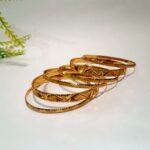 Golden Indian style bangles