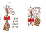 Giraffe WALL STICKER xh9275|Wall decor| - Image 5