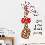 Giraffe WALL STICKER xh9275|Wall decor| - Image 2