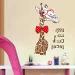 Giraffe WALL STICKER xh9275|Wall decor|