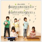 Ay7106 Music Sticker Music is My Life Theme Music Bedroom Decor & Dancing Music Note Removable Wall Sticker - Image 3