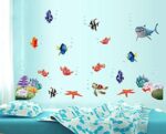 Ays617 Finding Nemo Among Colorful Coral Reef Under the Ocean Wall Decal - Image 3