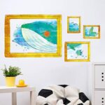 Peninsula Liangpin DIY Seamless Wall Sticker-Whale Photo Frame XH7235 - Image 2