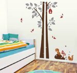 Tree Wall Sticker Squirrel Home Decor WallSticker ay848 - Image 4