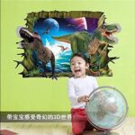 3D dinosaur world minimalist personality creative wall stickers AY9265 - Image 2
