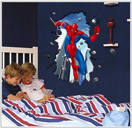 Kibi Spiderman 3D Wall Sticker size 70x100 ay8003xl