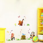 Panada Pig Bee Bird Animals Wall Stickers XL8079 - Image 2