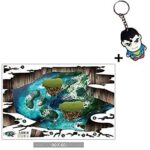 XL8308 3D Symphony Island Wall Stickers For Kids Rooms Bedroom Living Room Ceiling Floor Home Decor Children Wall Decals - Image 7
