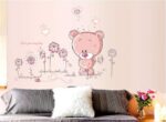Teddy Bear Childrens Kids Nursery Baby Bedroom Wall Sticker sAy7017 - Image 5
