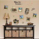 JM8246 Retro Camera & Photo Frames Wallsticker Stiker Dinding 50X70 - Image 7