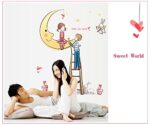 Oren Empower Love, Romance on Their Best Side Wall Sticker size 50x70 ay7066 - Image 4