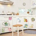 Pokemon Follow Post. Children Room Cabinet Decoration Cartoon of The Head of A Bed Wall Stickers size 50x70 ay7285 - Image 2