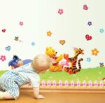 Ay992 JAAMSO ROYALS Winnie The Pooh Cartoon wall stickers for kids, wall stickers for kids room, kids wall stickers for kids room, kids room wall sticker (70CM x 50CM) - Image 5