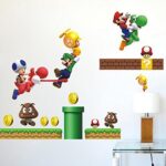Mario Wall Sticker for Children's Room Home Decor Sticker size 45x60 ay621 - Image 2