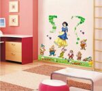 Ay902 Snow White Princess and the 7 Dwarfs Wall Stickers DIY Girls Bedroom Decor Art Vinyl Sticker Mural - Image 2