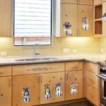 Wall Art Taichung Store In Stock Seamless Design Wall Stickers, Waterproof Stickers, Wallpaper Decoration, Won't Damage Walls, Cute Dog, Husky, Pug Paintings size 50x70 sk7137 - Image 5