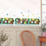 Flourish Fence - X-Large Wall Decals Stickers Appliques Home Decor DM570015 - Image 4