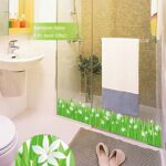 Diy lily flower grass Skirting Line diy home decal Baseboard wall sticker Sk7044 - Image 2
